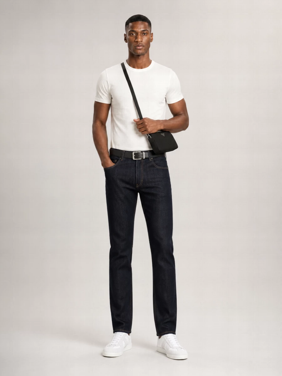 Giorgio Armani Ribbed Crew-Neck Stretch-Jersey T-Shirt