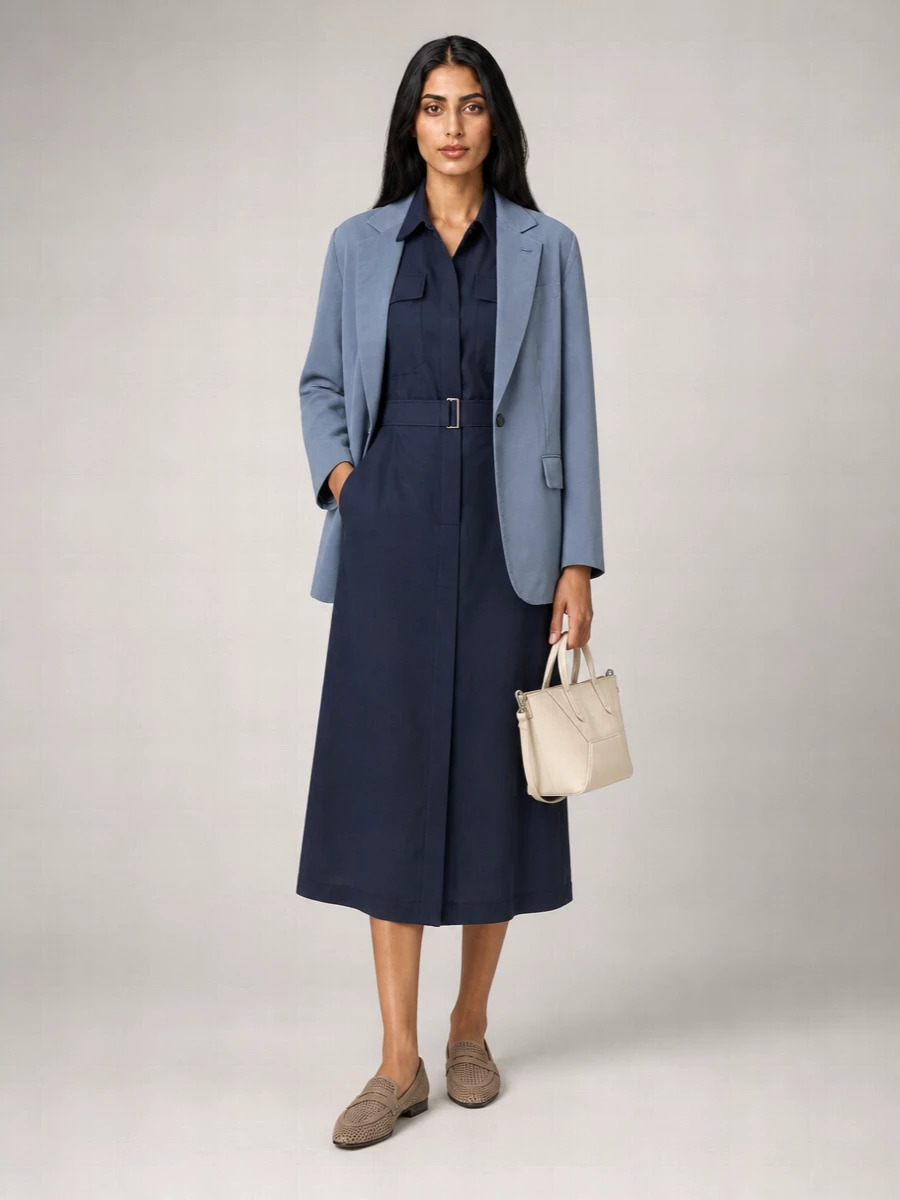 Brunello Cucinelli Deconstructed Cotton Blazer