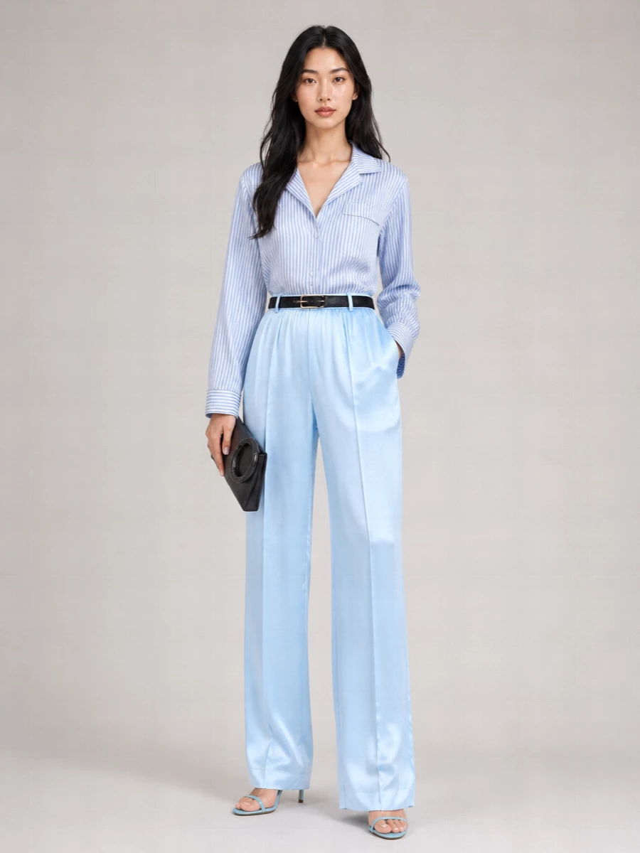 Tom Ford Striped Silk Pyjama Shirt