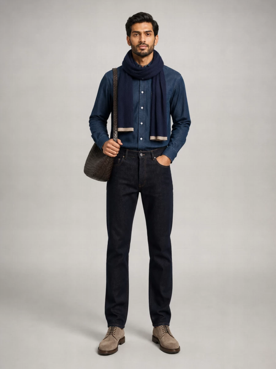 Brunello Cucinelli Denim Shirt