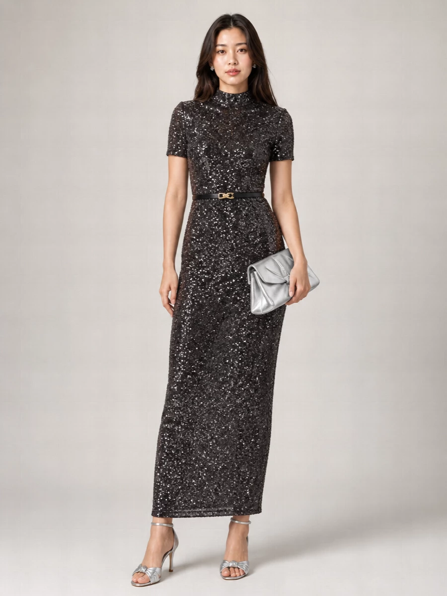 Rotate Maxi Dress