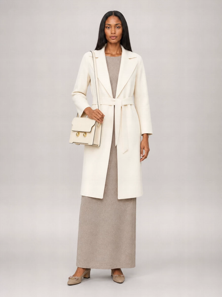 S Max Mara Virgin Wool Fitted Jacket