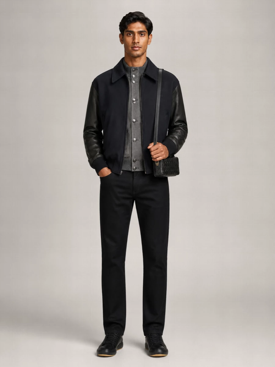 Bottega Veneta Wool Single Breasted Coat