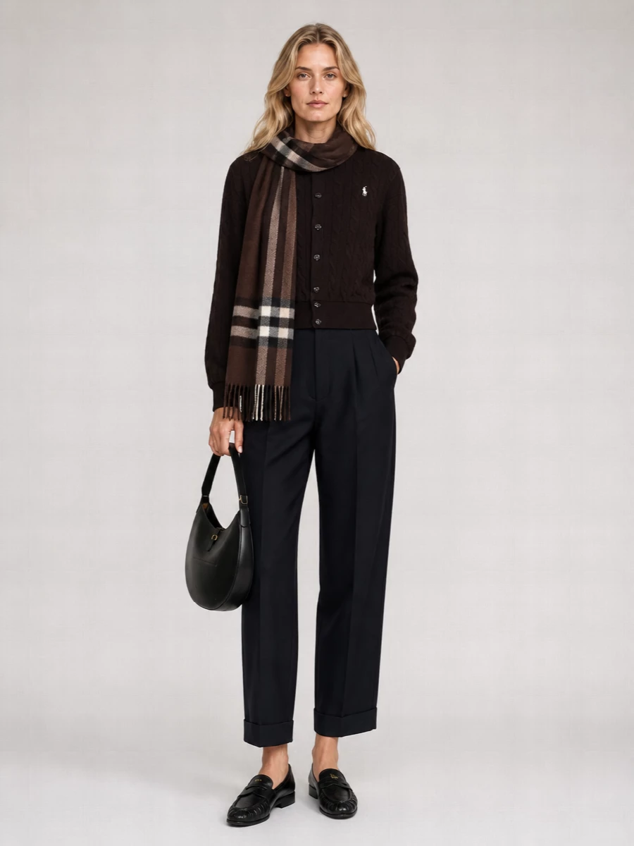 Ralph Lauren Cashmere Wool Bomber Jacket