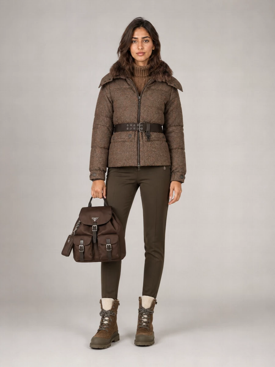 Moncler Grenoble Down Parka Coat