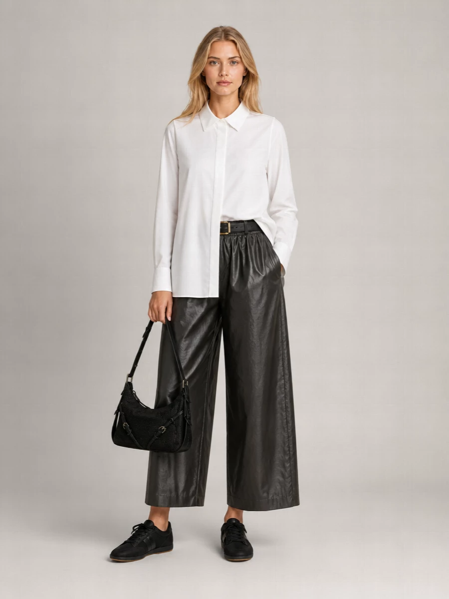 Givenchy Wide-Leg Elasticated-Waist Trousers