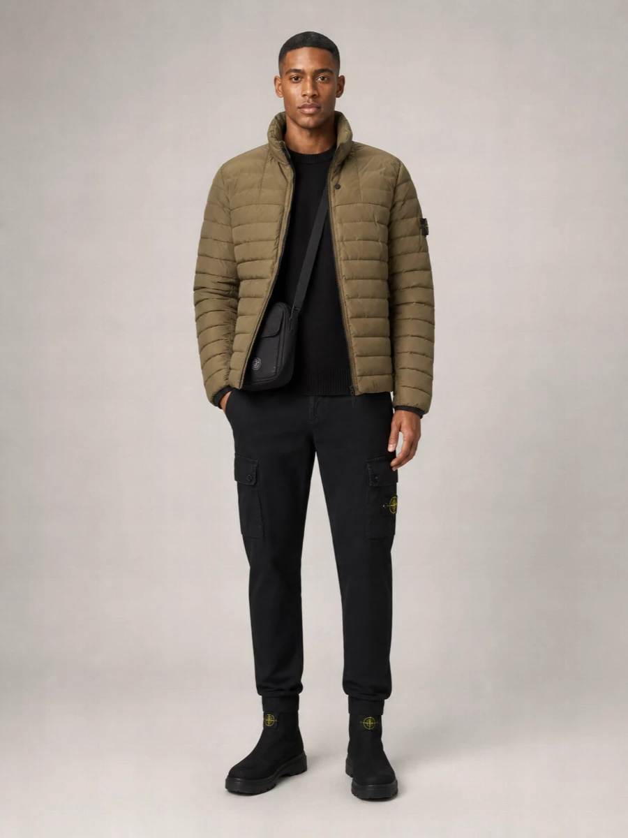 Stone Island Quilted Padded Jacket