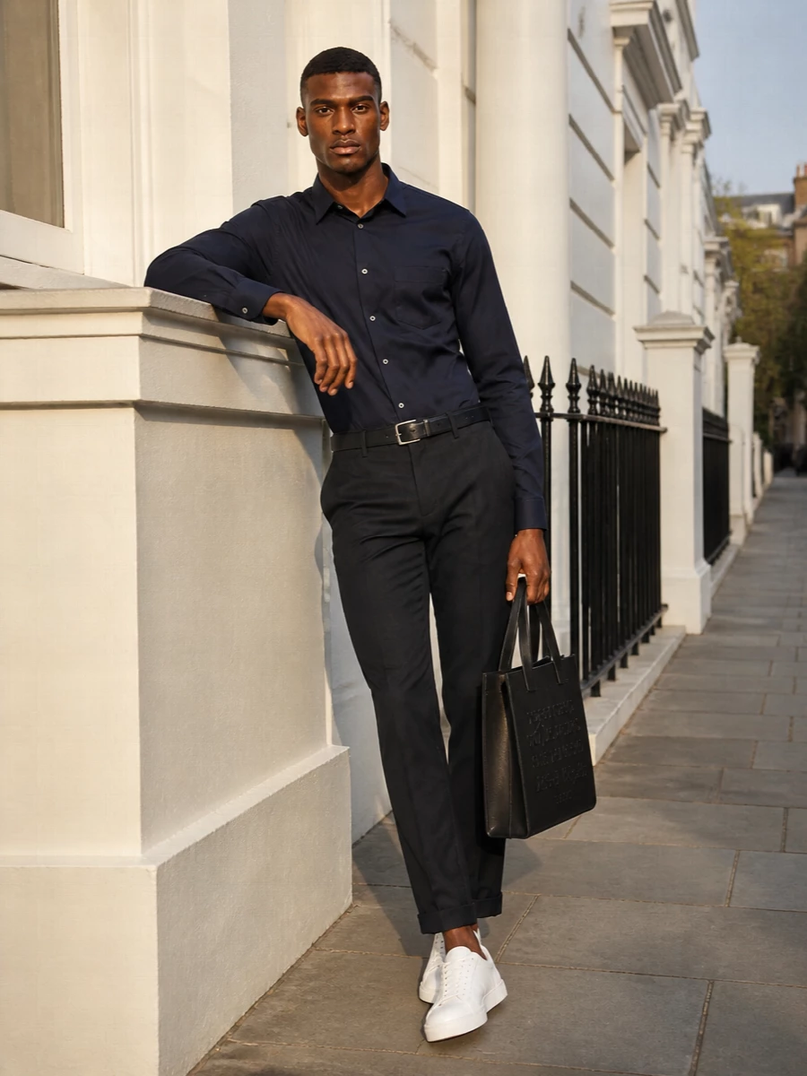 Comme des garcons shirt paul smith tailored trousers