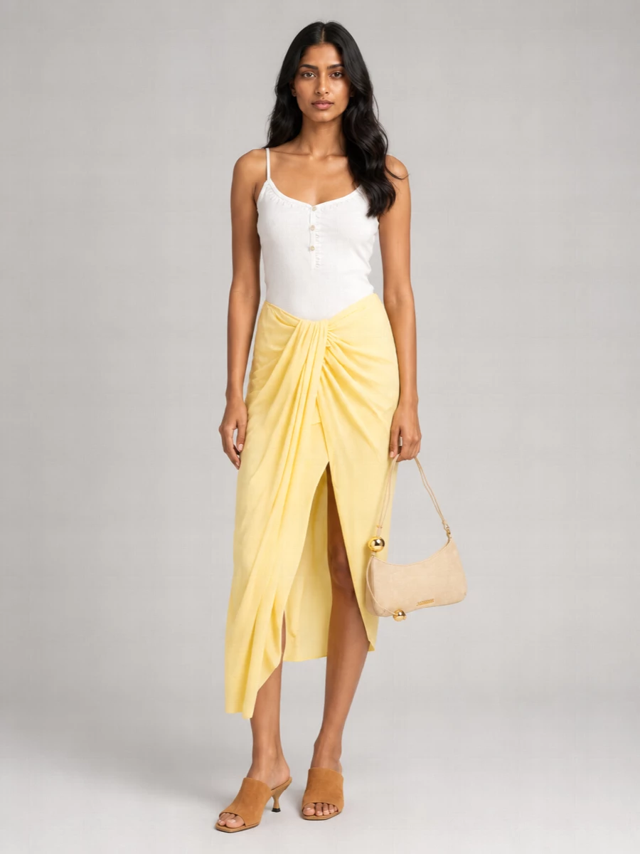 Jacquemus Cotton Ribbed Tank Top