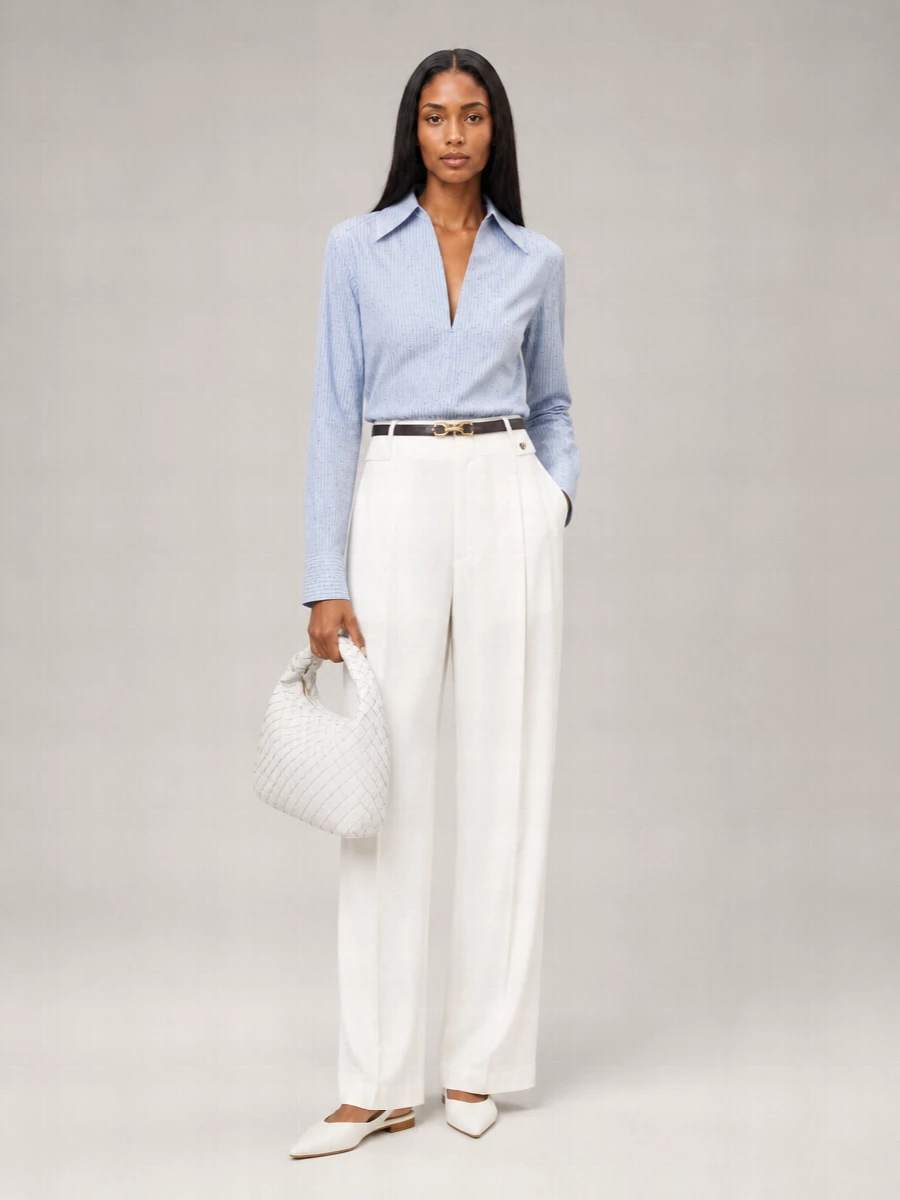 Bottega Veneta Cotton Linen Shirt