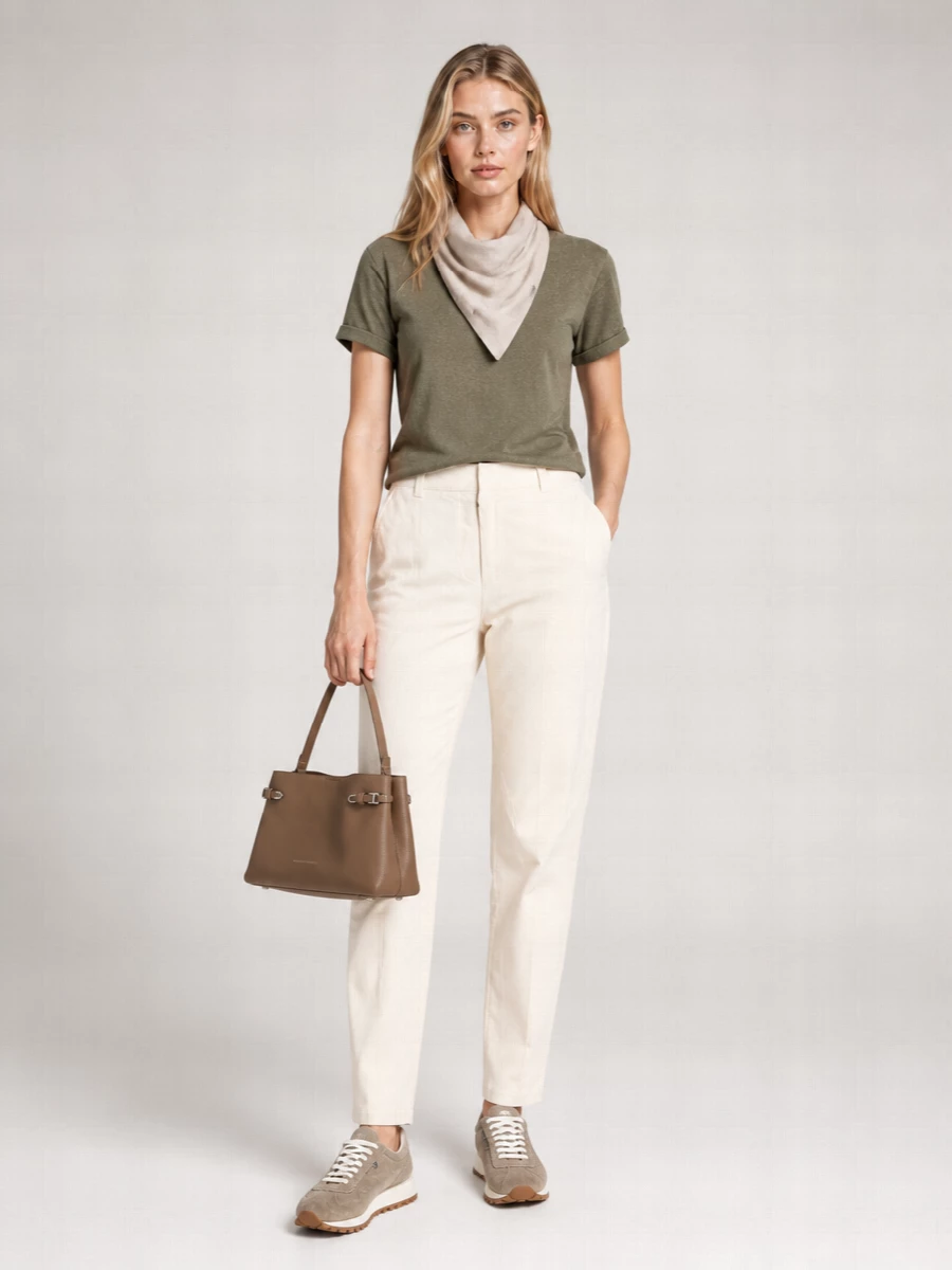 Brunello Cucinelli Cashmere Silk T-Shirt