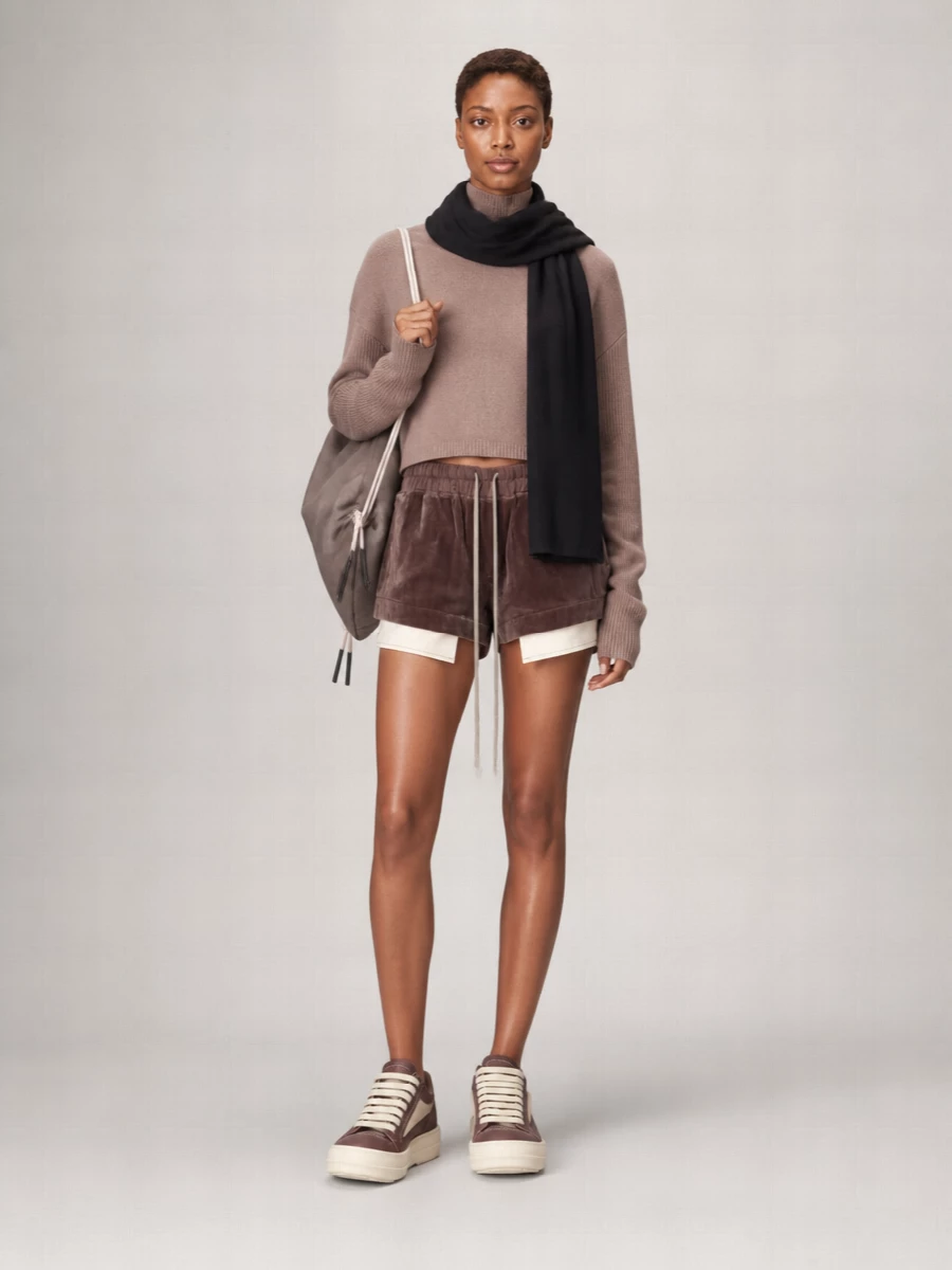 Rick Owens Silk Fog Boxer Shorts