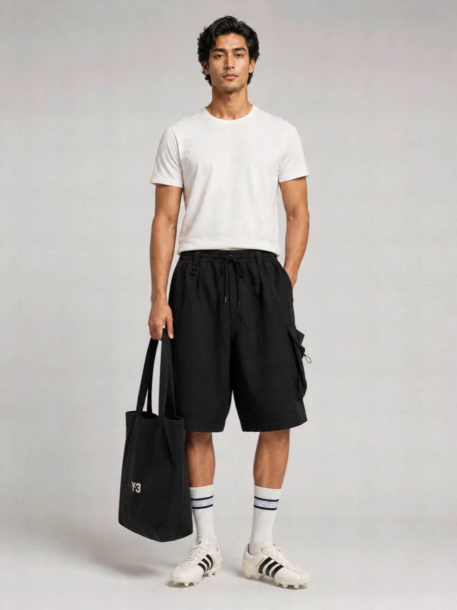 Y-3 Cotton Slim-Fit Short-Sleeve T-Shirt