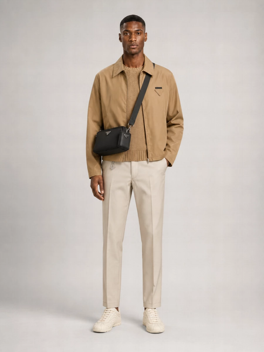 Prada Recycled Nylon Lightweight Jacket