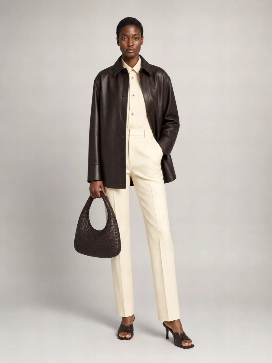 Bottega Veneta Leather Jacket