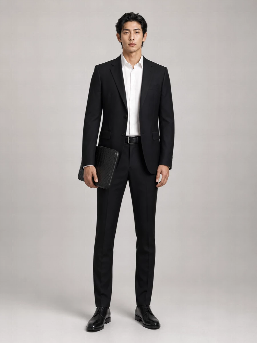 Hugo Karlo-Filips Single-Breasted Suit