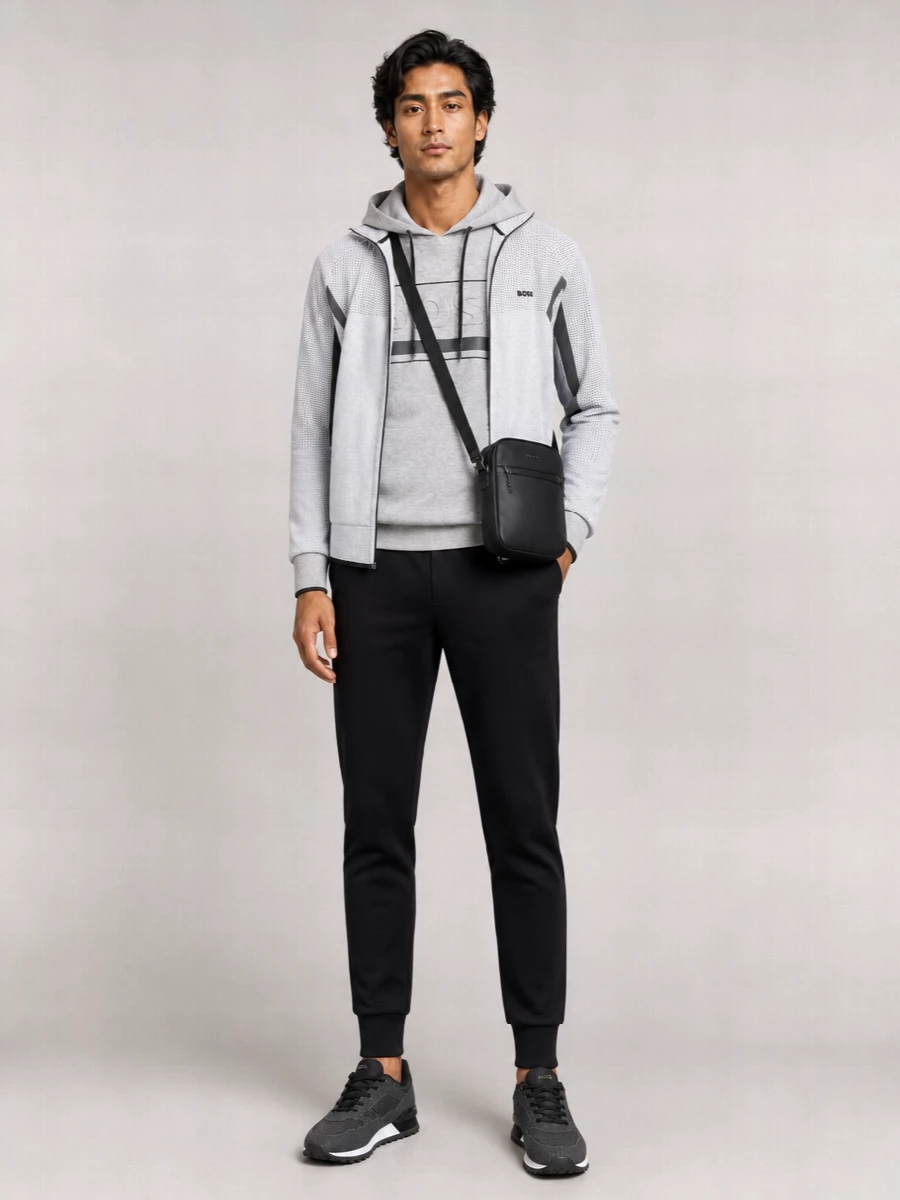 Boss Hooded Zip Jacket