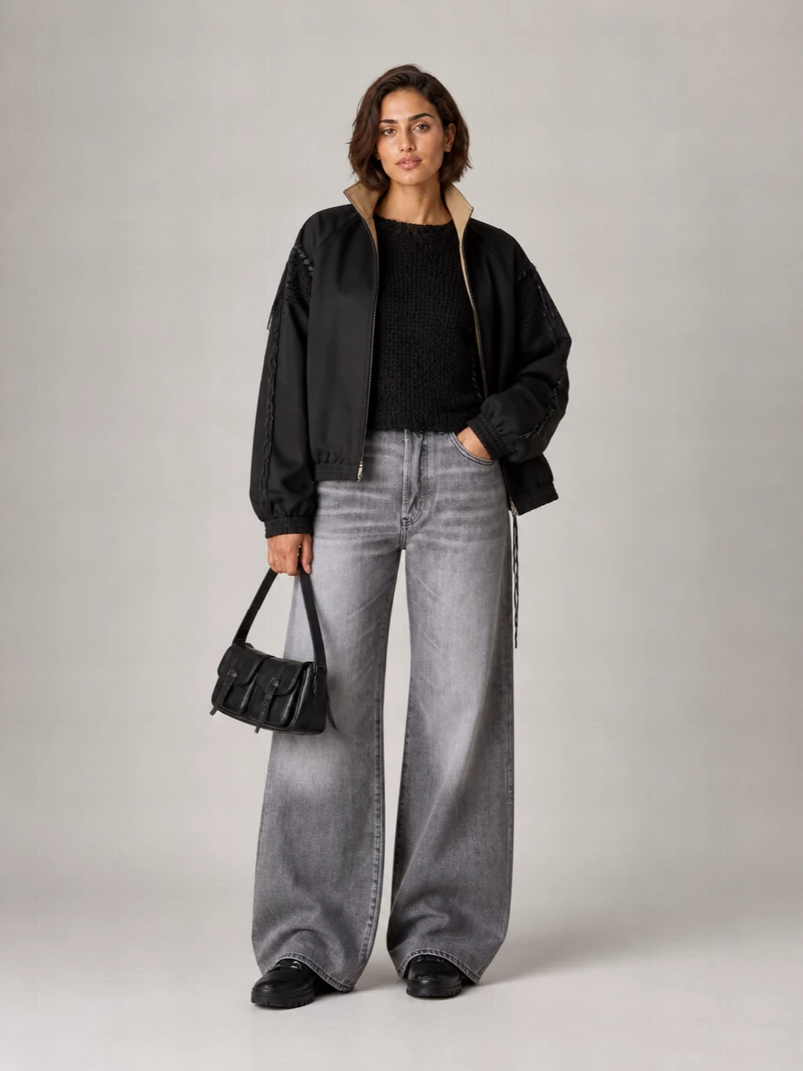 Acne Studios Leather Multipocket Micro Shoulder Bag