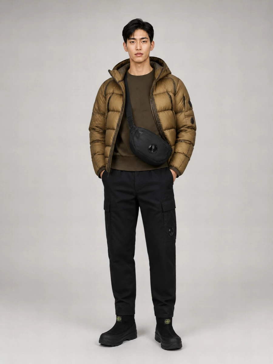 Stone Island Suede Ankle Boots