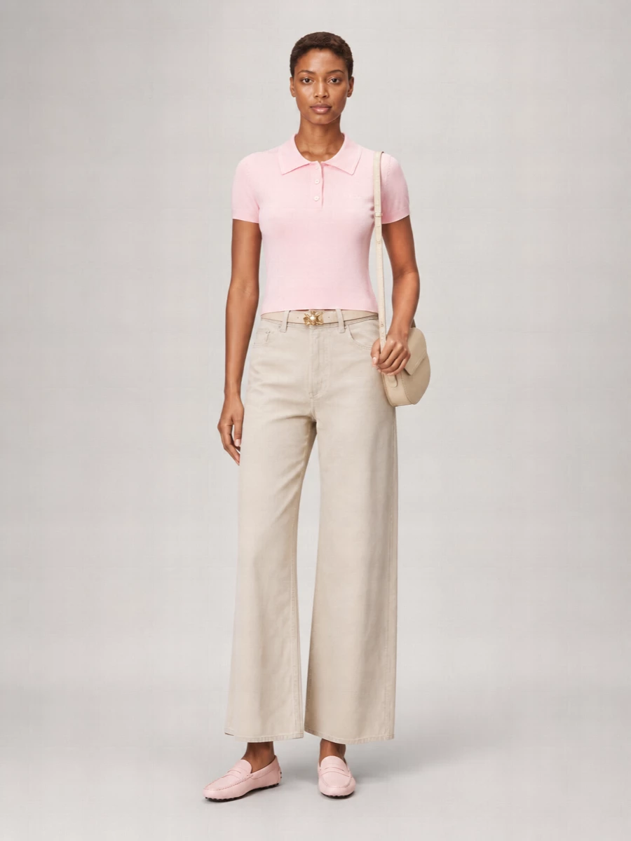 A.p.c. Cotton Polo Top