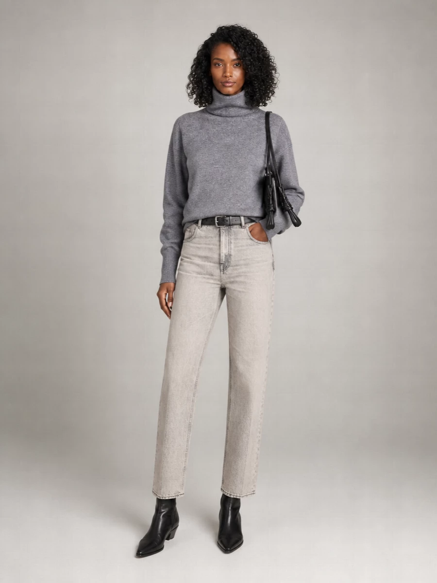 Haikure Denim Straight-Leg Jeans