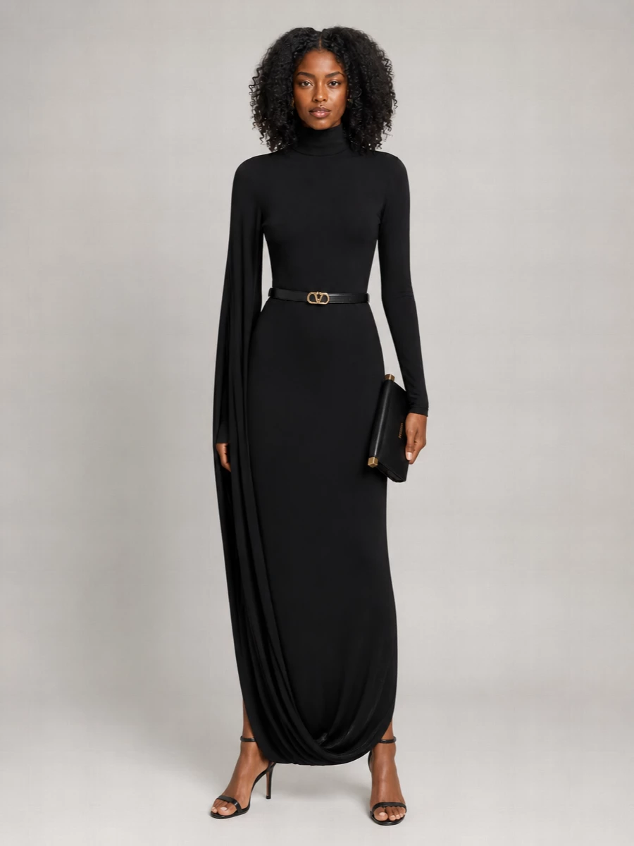 Giuseppe Di Morabito Draped Maxi Dress