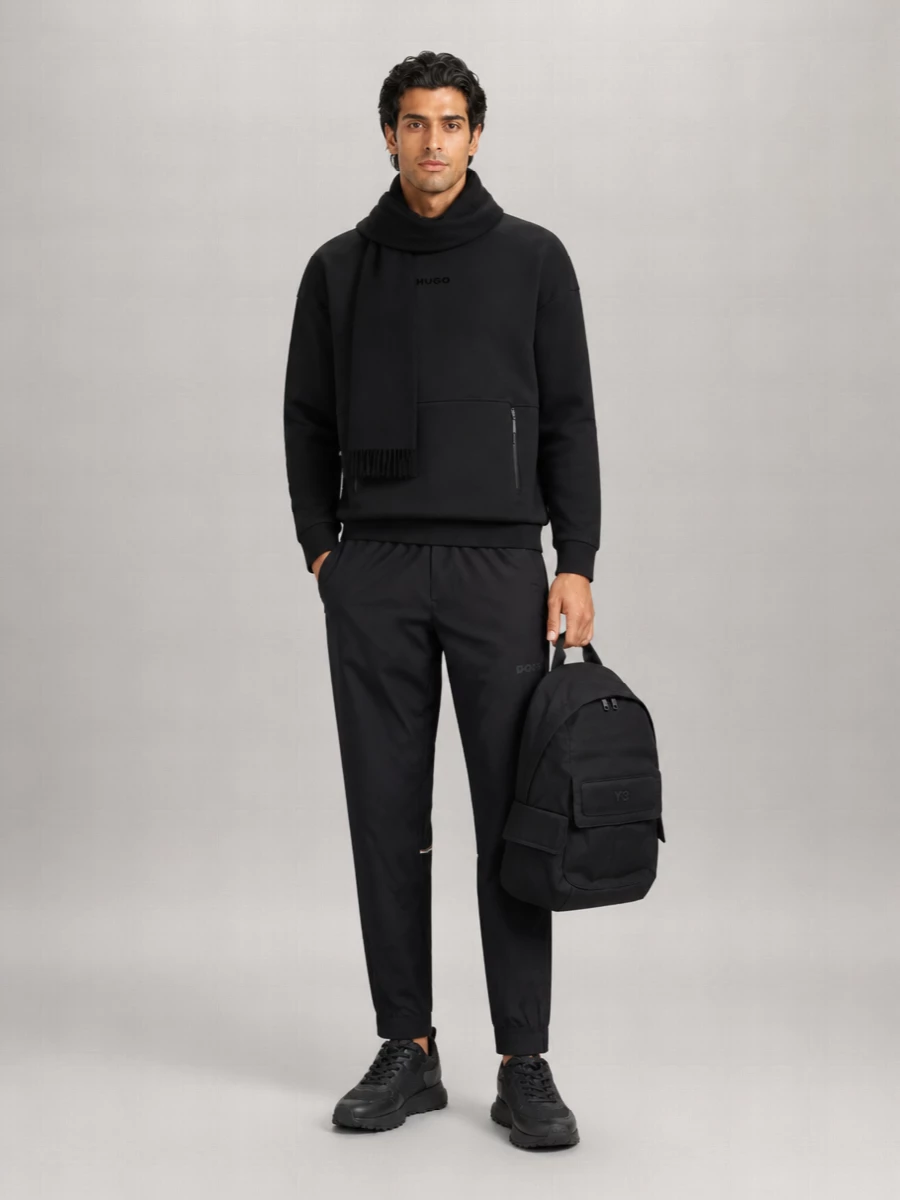 Boss Relaxed-Fit Long-Sleeve Sweater