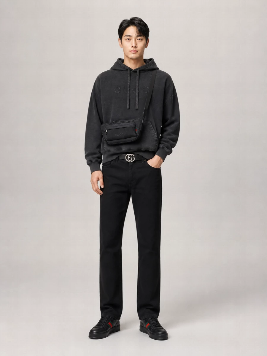 Gucci Black Denim Jeans