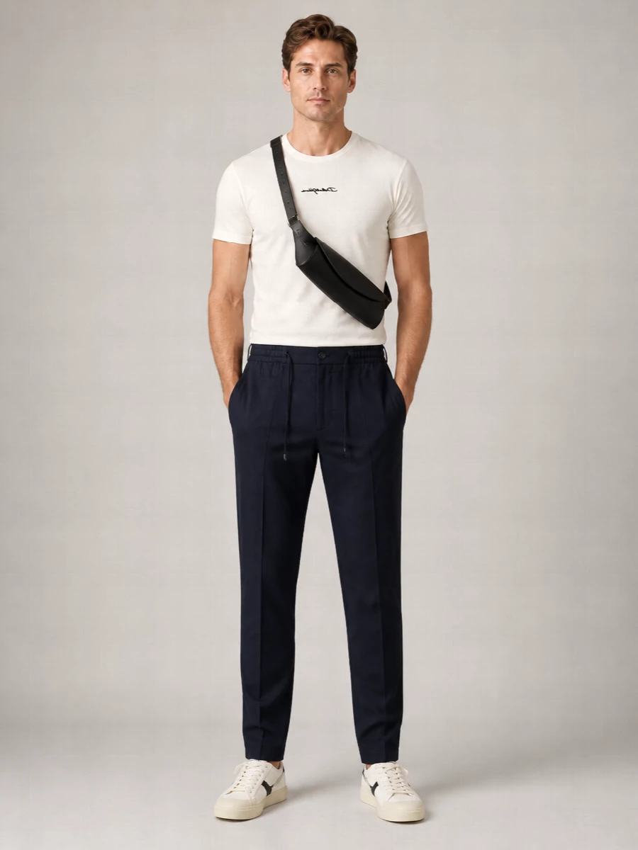 Tom Ford Leather Low-Top Sneakers