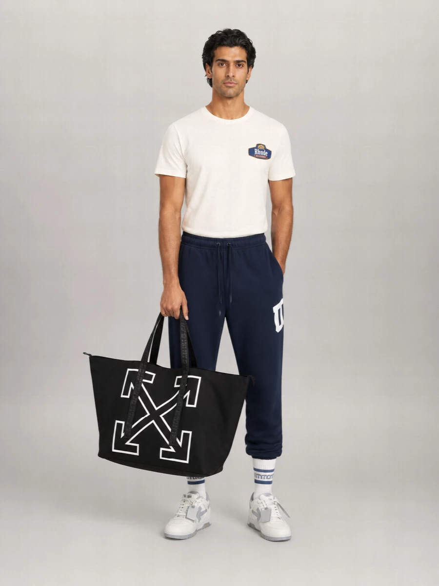 Rhude Cotton Regular-Fit Printed T-Shirt