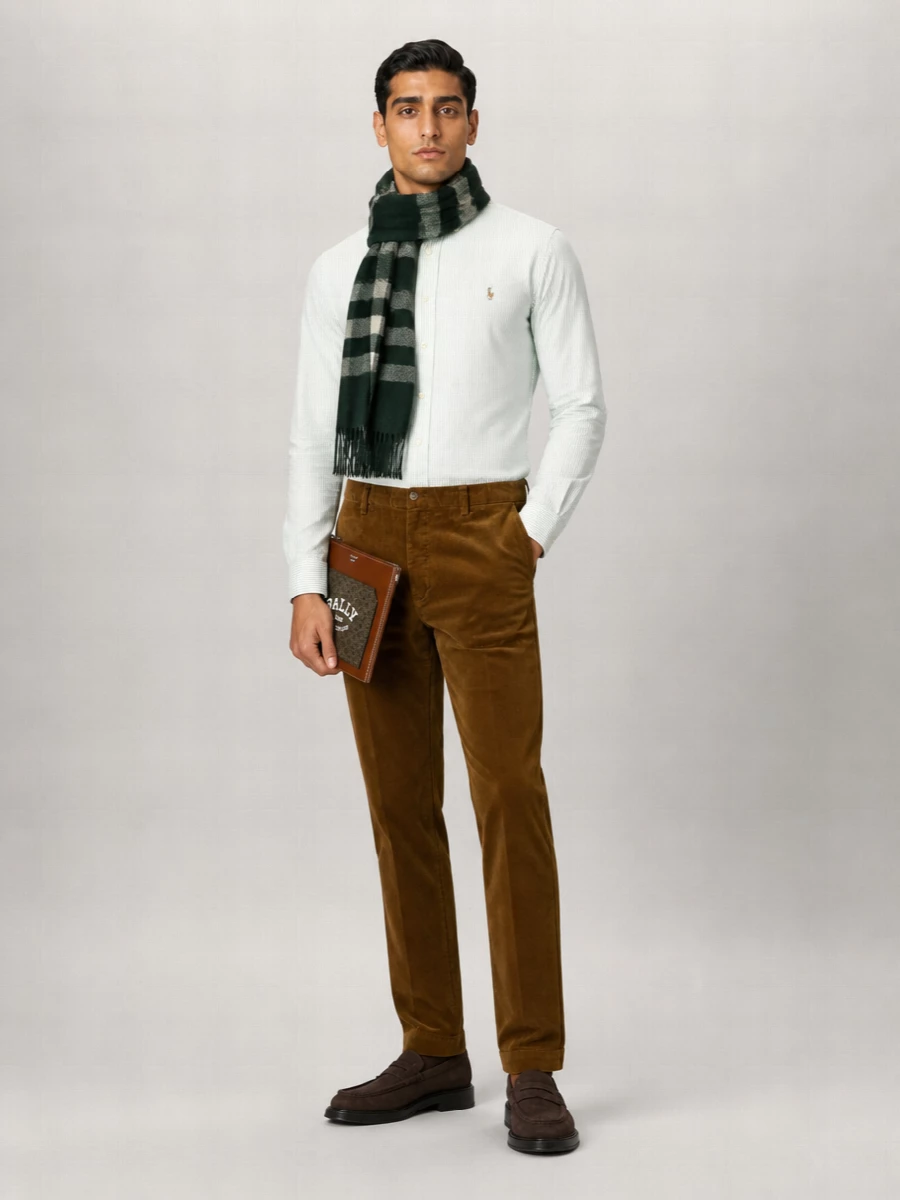 Polo Ralph Lauren Striped Long-Sleeve Button-Down Shirt