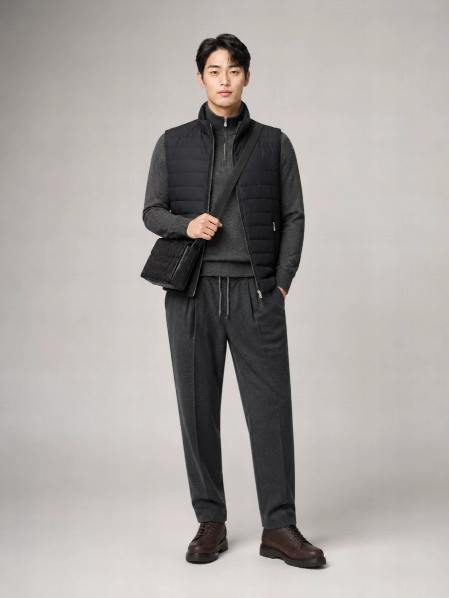 Brunello Cucinelli Quilted Sleeveless Padded Coat
