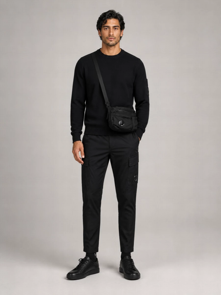 C.p. Company Ribbed Crewneck Jumper