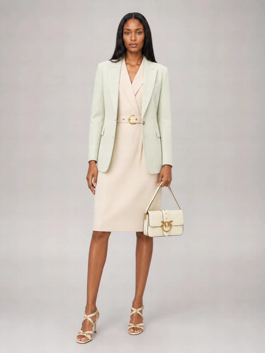 Pinko Viscose Blend Blazer