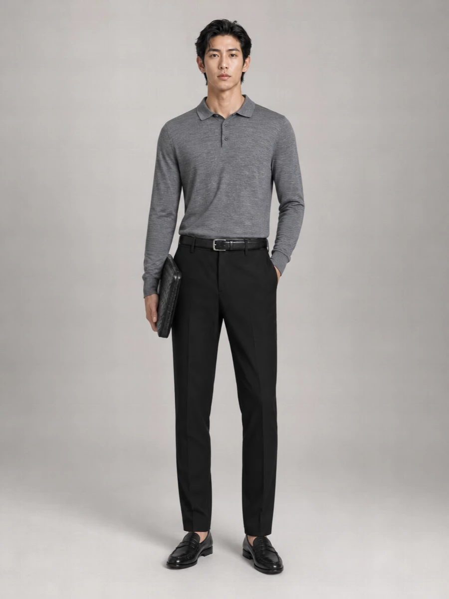 Vince Pleated Louie Relaxed Tailored Trousers