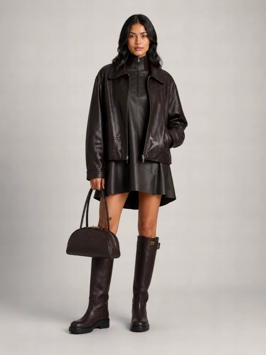 Miu Miu Leather Boots