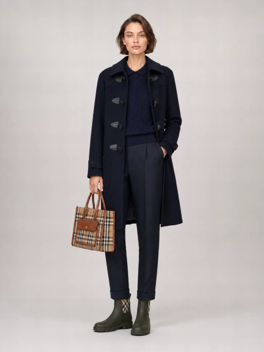 Polo Ralph Lauren Wool Blend Fitted Jacket
