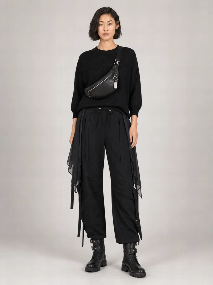 Fendi Leather Lace-Up Boots