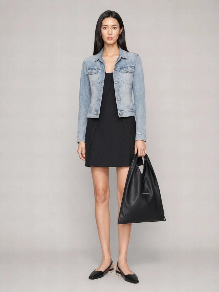 Mm6 Maison Margiela Cotton Fitted Jacket