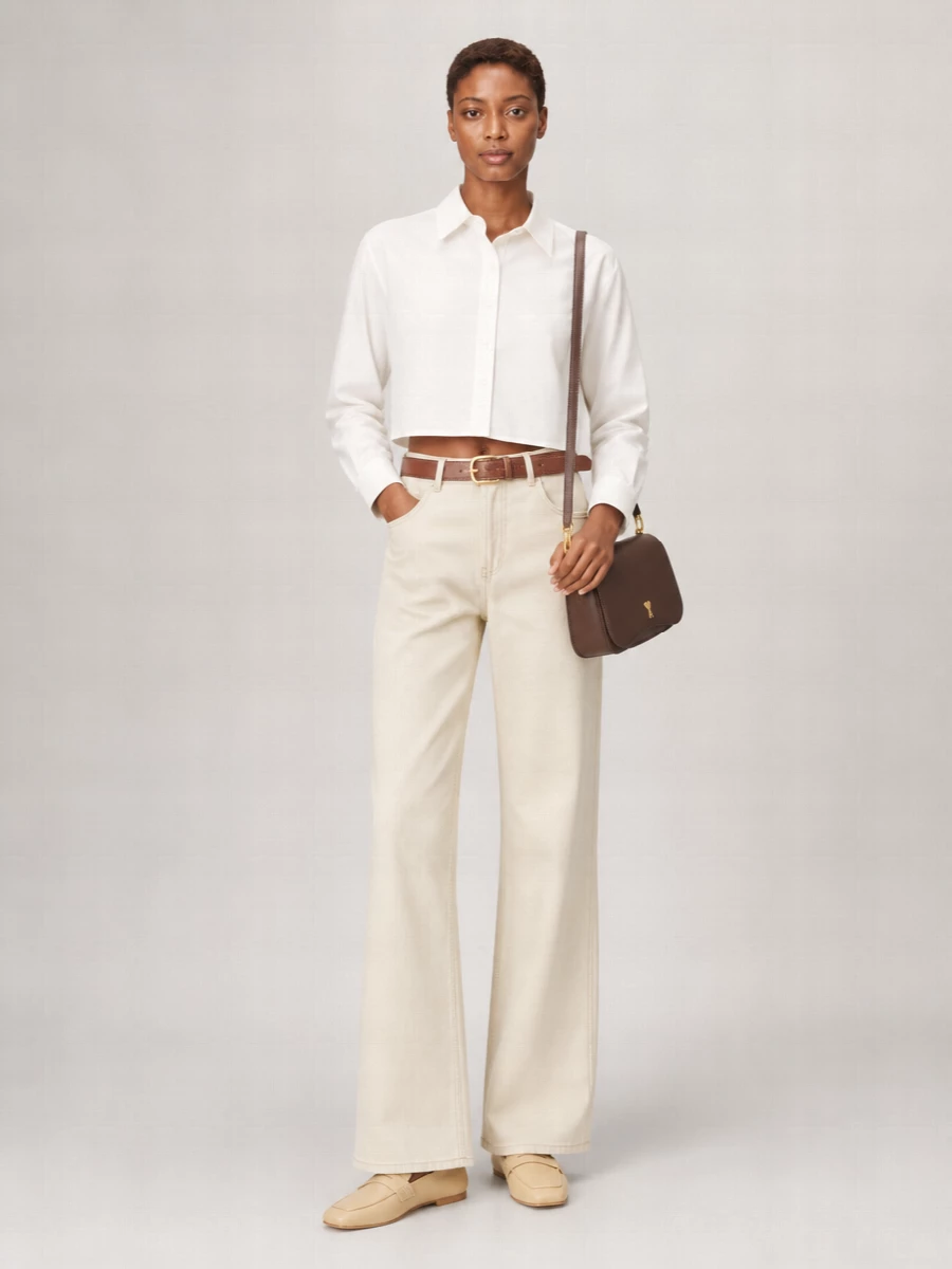 Ami Paris Denim Straight-Leg Jeans