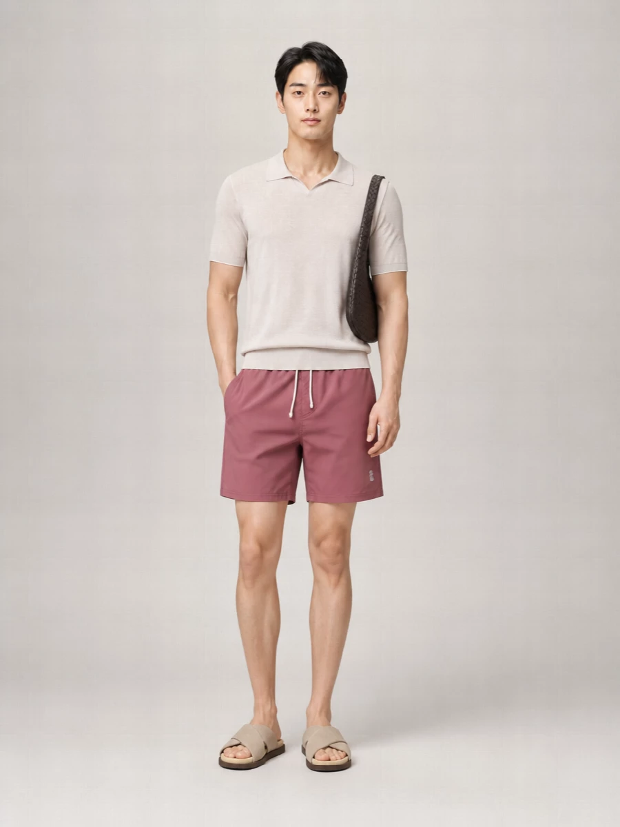 Brunello Cucinelli Polyester Swim Shorts