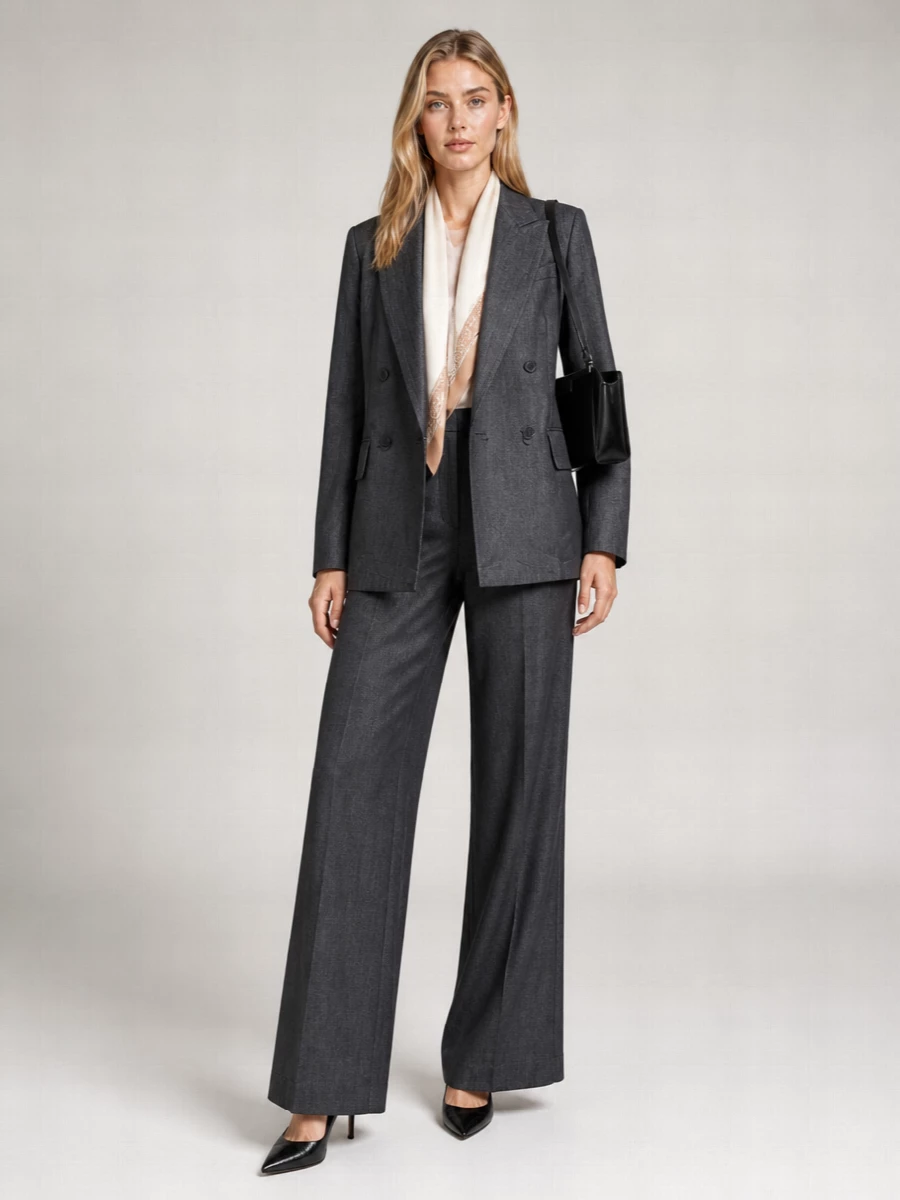 Max Mara Linen Wide-Leg Trousers