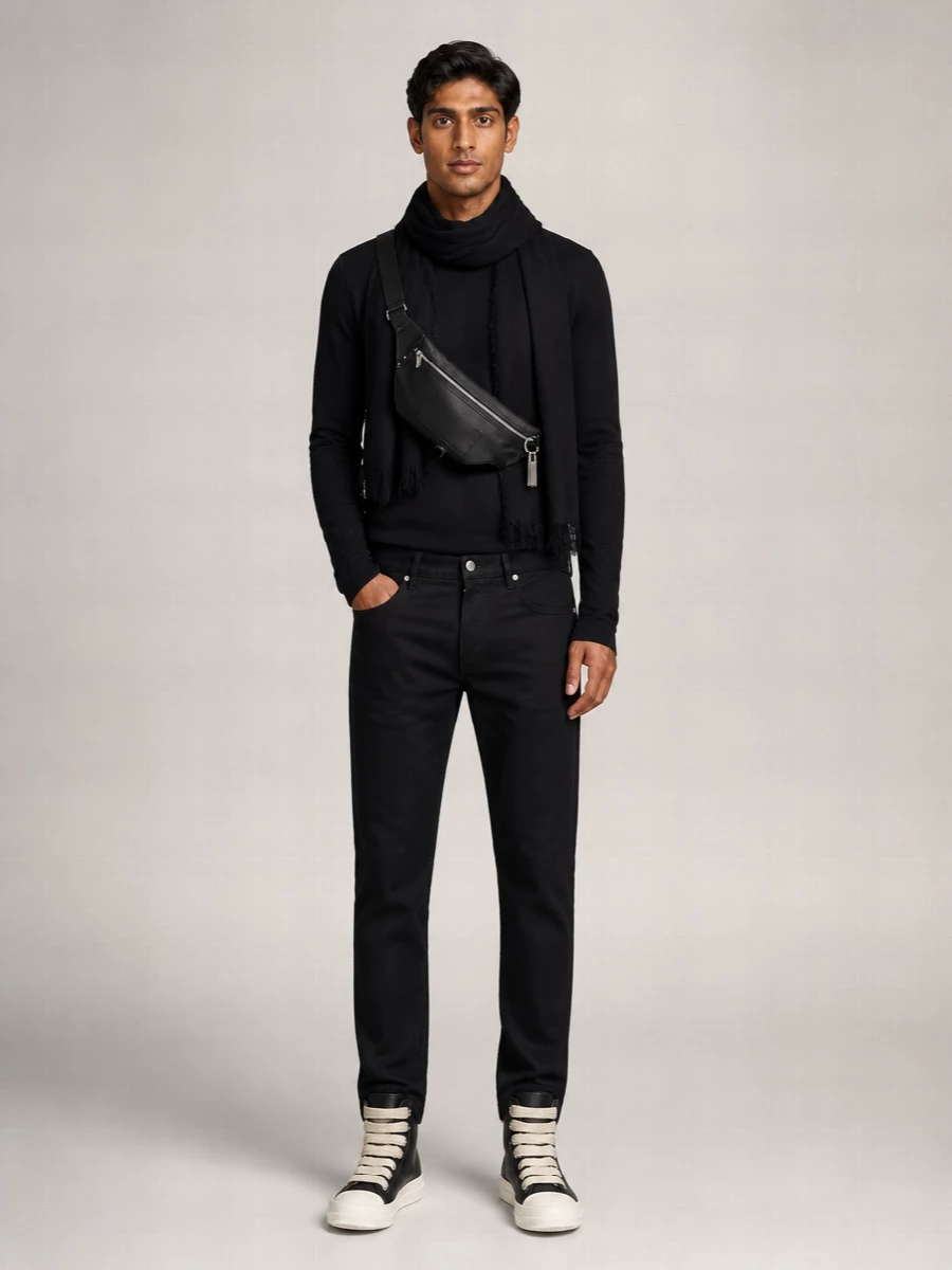Rick Owens straight-leg denim jeans