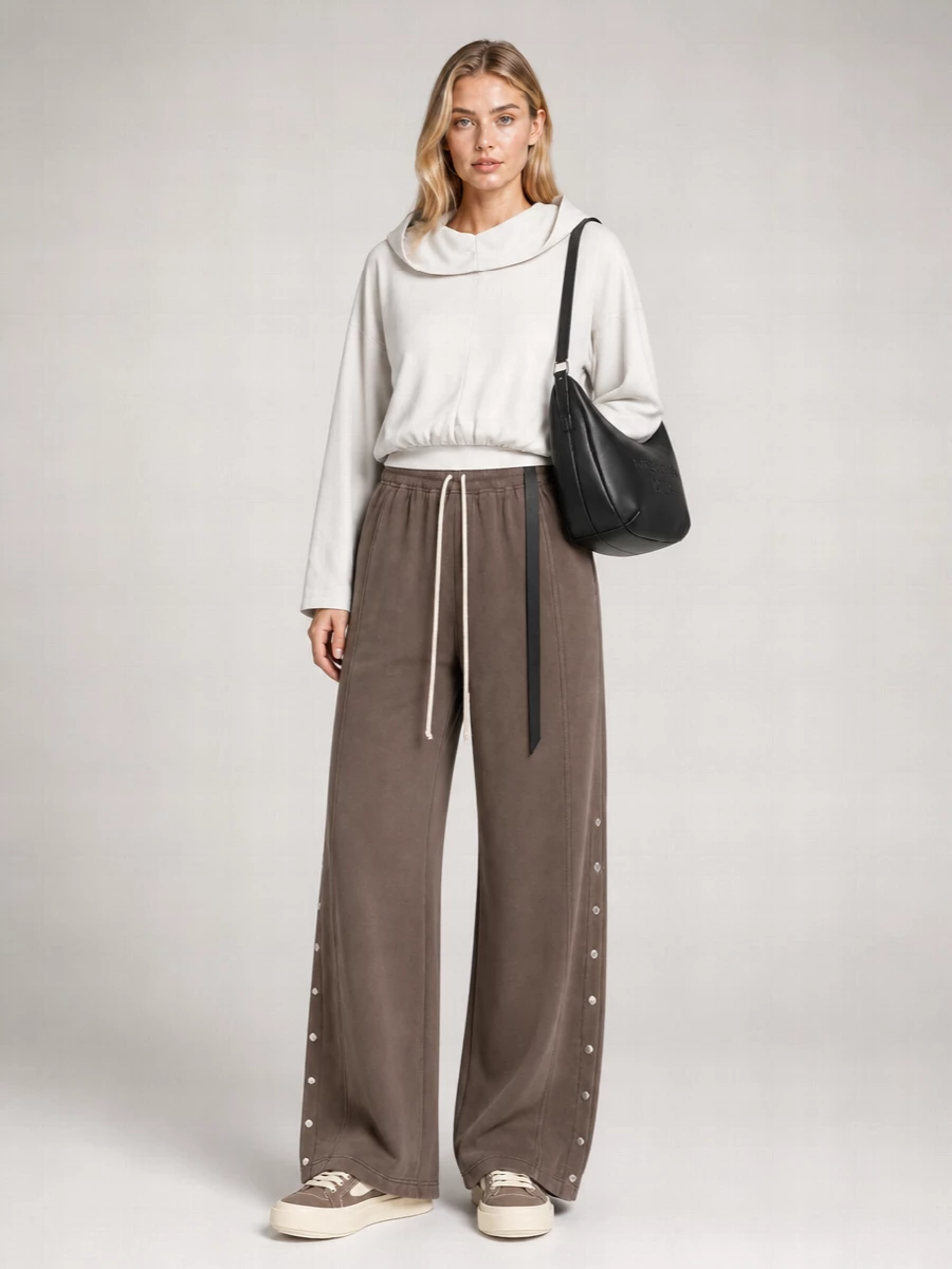 Rick Owens Drkshdw Wide-Leg Sweatpants