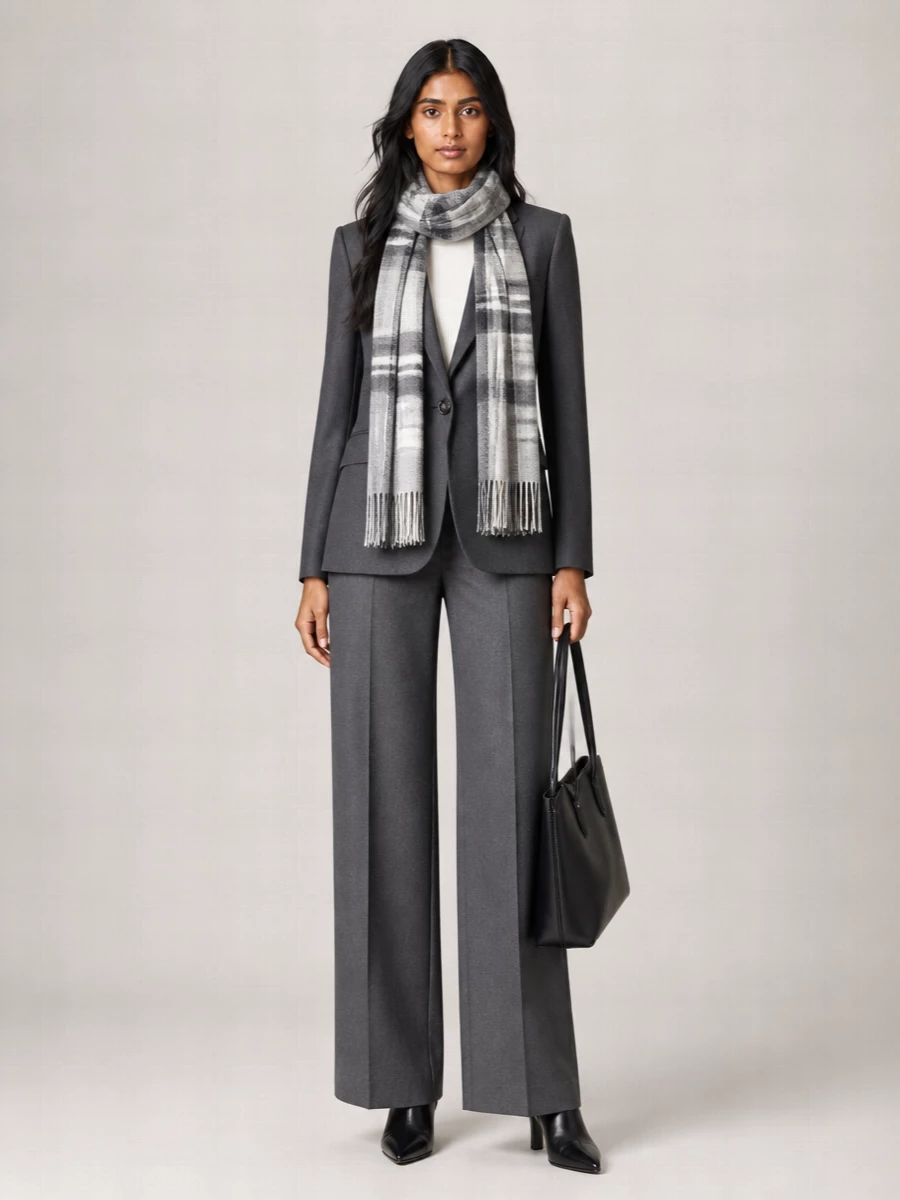 Stella Mccartney Single-Breasted Wool Suit Jacket