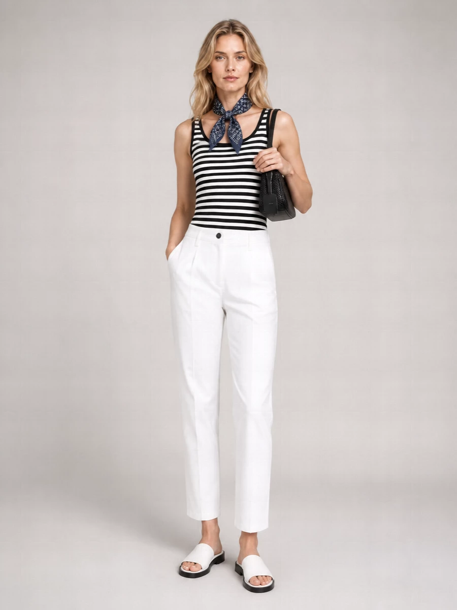 Max Mara Two-Tone Tank Top