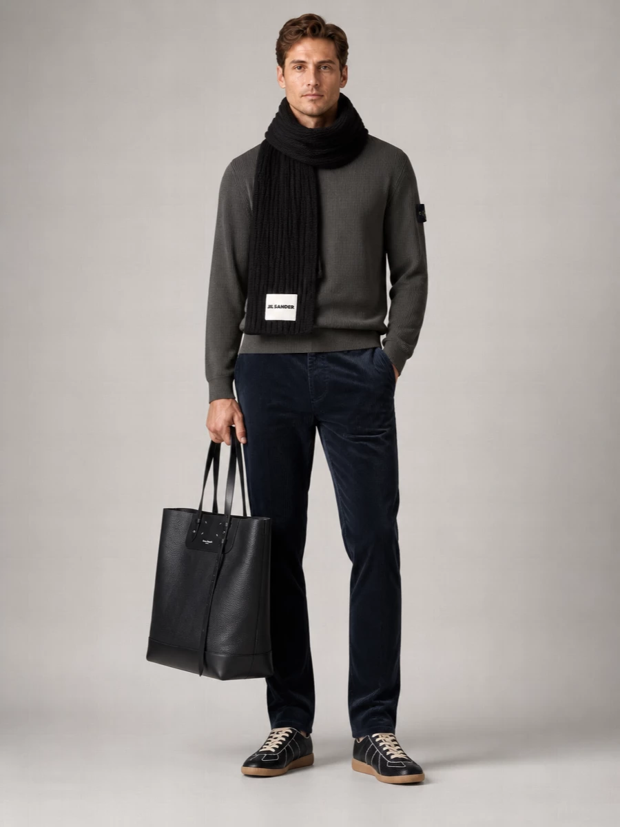 Stone Island Cotton Crew-Neck Sweater