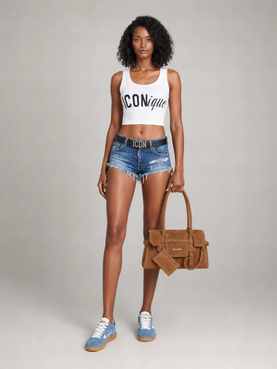 Dsquared2 Denim Short Shorts