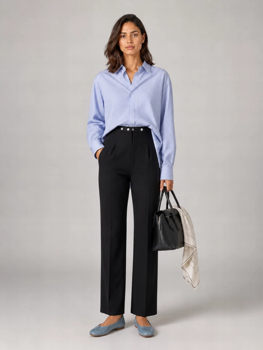 Maison Margiela Striped Cotton Shirt