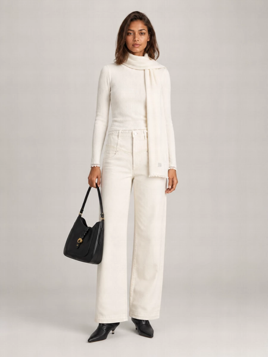 Isabel Marant Lace Long-Sleeve Blouse